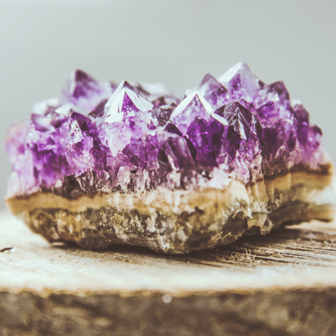 Amethyst für die Geburt